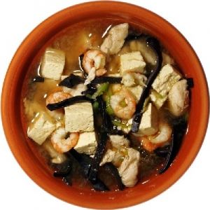 Китайский суп с тофу