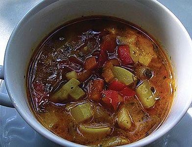 Постный суп-рагу из овощей