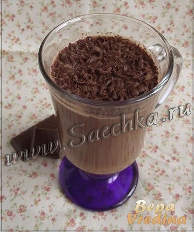 Шоколадно-кофейный смузи
