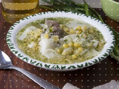 Сулу хингал (суп с лапшой)