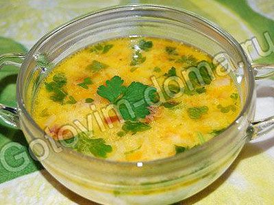 Сырный суп 2