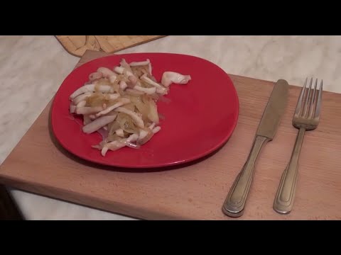 Как приготовить вкусные кальмары? Простой рецепт приготовления вкусных кальмаров!