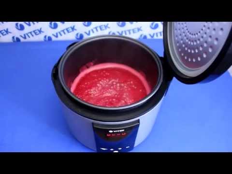 Рецепт приготовления желе из красной смородины в мультиварке VITEK VT-4216 CM